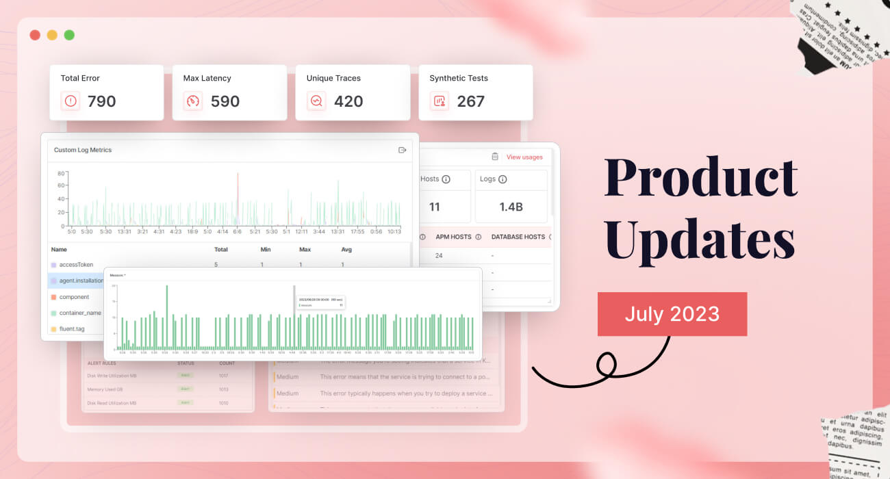 product updates July