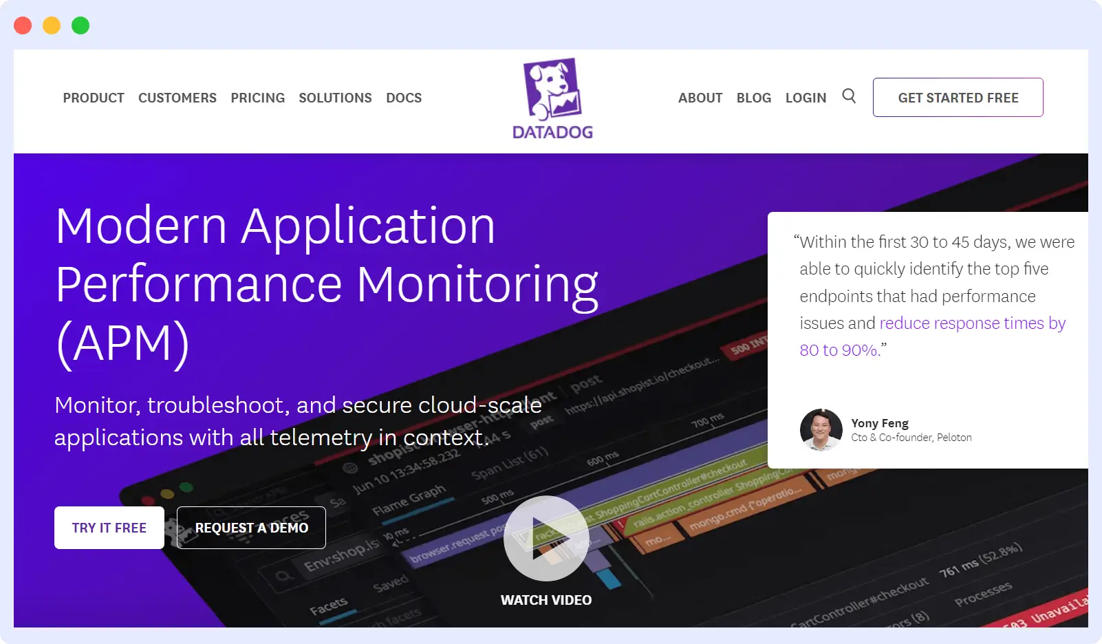 datadog apm tool