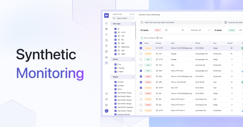 synthetic monitoring