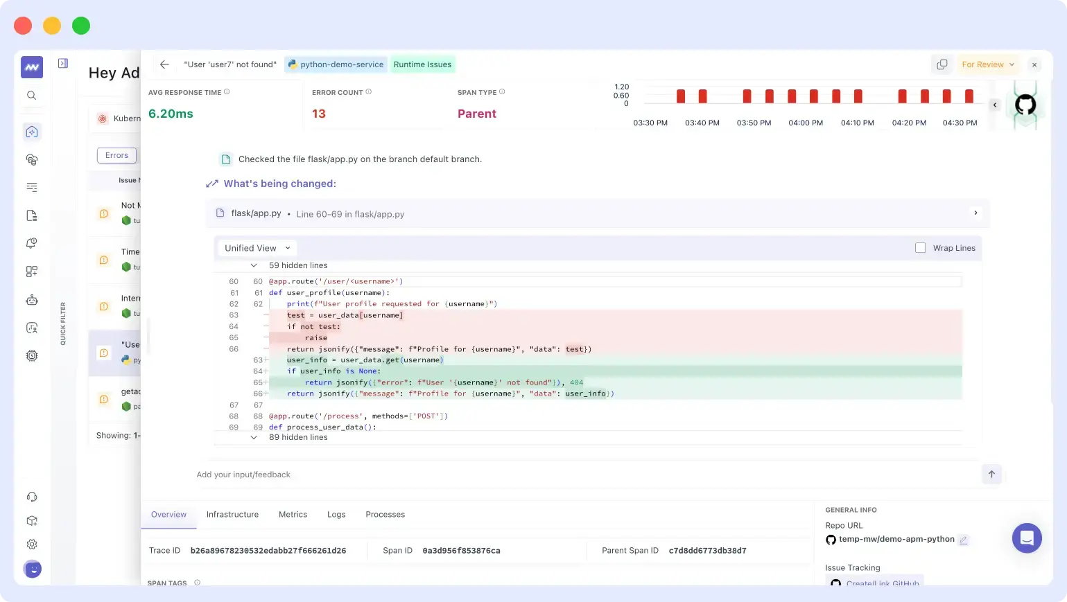 accurate solutions to resolve the issue in OpsAI