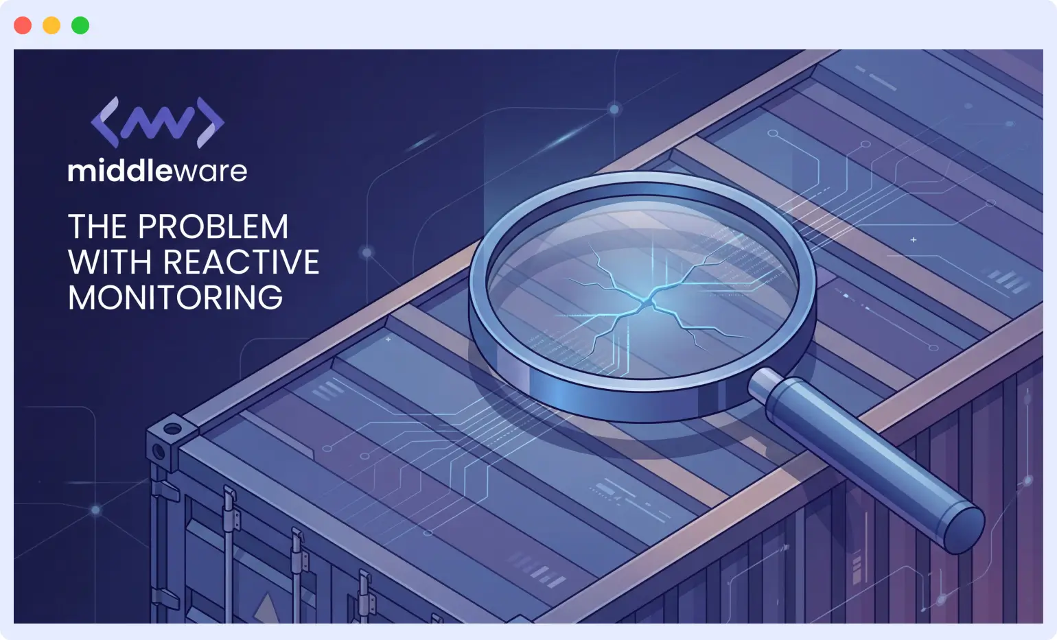 The Problem with Reactive Monitoring