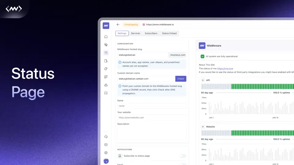 Status Page